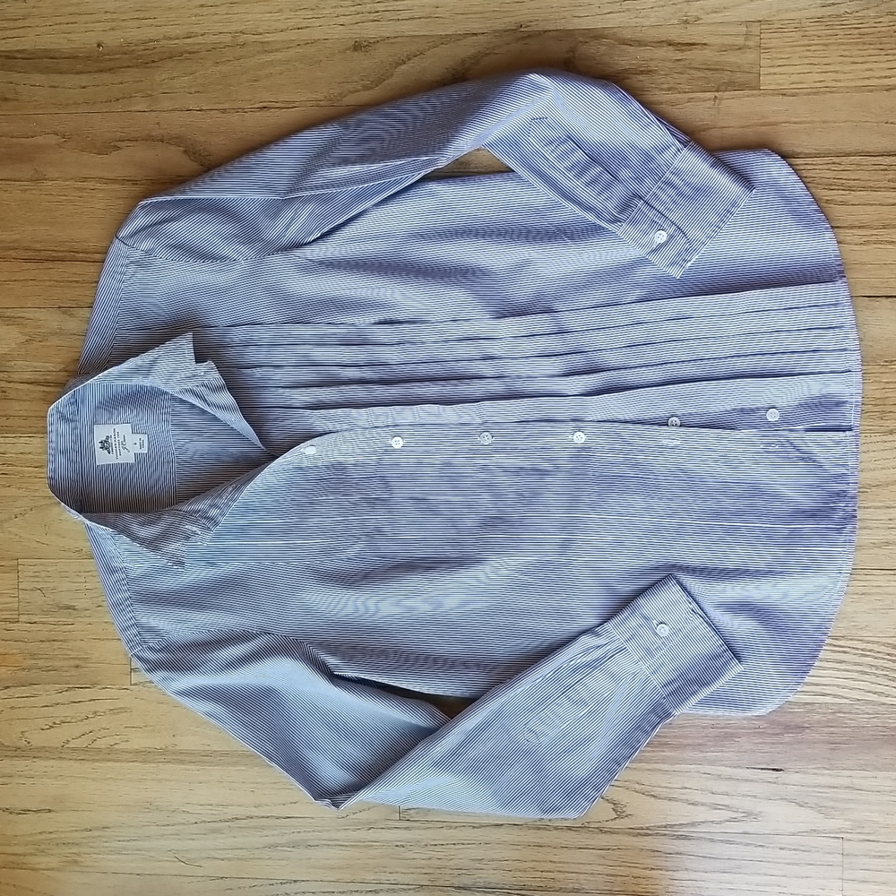 J. CREW tuxedo front shirt